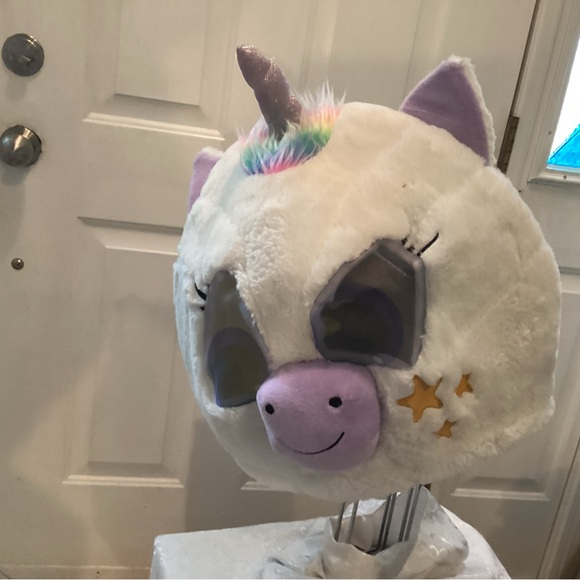 Rainbow Unicorn Halloween Mask - Picture 2 of 2